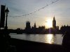 Sunset over Parliament and Big Ben