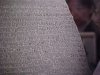 Demotic script on the Rosetta Stone