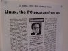 Anti-Linux article in the print room