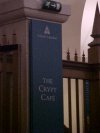 The Crypt Cafe : St Paul's Cathedral