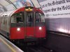 Arriving Tube train