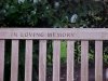 Park Bench in Loving Memory of Richard Instance