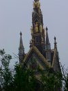 Part of the Albert Memorial is visible