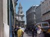 Looking up towards St Pauls Cathedral