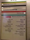 Sign for Bank tube station - the various exits