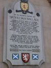 Memorial to Sir William Wallace at St Bart's Hospital