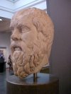 Marble head of Sokrates/Socrates