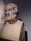 Possible marble head of the poet Hesiod