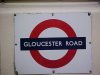 Goucester Road tube sign