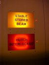 Stable Beam Stored  and Hutch Interlocked