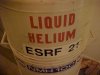 Liquid helium tank