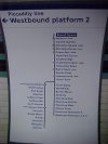 We want to go Westbound on the Picadilly Line