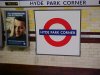 At Hyde Park Corner