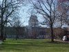 Senate House as viewed from inside Russell Square
