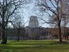 Senate House as viewed from inside Russell Square