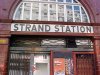 The defunct Strand tube station