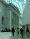 Go through the Great Court of the British Museum