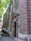 Outside St Brides Church, Fleetstreet