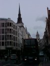 St Martin-within-Ludgate and St Pauls Cathedral viewed from Ludgate Hill