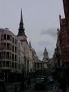 St Martin-within-Ludgate and St Pauls Cathedral viewed from Ludgate Hill