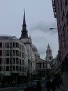 St Martin-within-Ludgate and St Pauls Cathedral viewed from Ludgate Hill