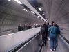 Moving sidewalk to the Jubilee Line at Waterloo