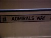 Sign of Admirals Way