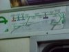 On the District Line - torn district line map