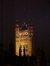 Parliament at night