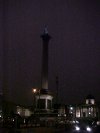 Nelson's Column at night