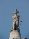 Nelson on his column