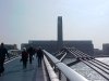 Towards the wobbly bridge /  Millennium Bridge and Tate Modern