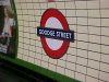 Goodge Street tube platform for the Northern Line