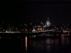 St Paul's Cathedral from the South Bank of the Thames at night