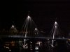 Hungerford bridge at night