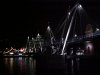 Hungerford bridge at night