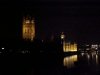 The Houses of Parliament from Lambeth Bridge at night