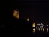 The Houses of Parliament from Lambeth Bridge at night