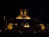 MI5/MI6 Headquarters on the south bank of the Thames at night
