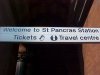 Welcome to St Pancras Train Station
