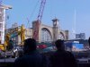 Kings Cross station beyond the building works