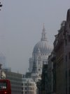 Fleet Street towards St Martin-within-Ludgate and St Pauls Cathedral