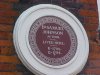 Red Plaque for Dr Johnson