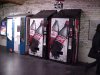 Coke machines in the South Kensington tube station underpass