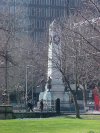War memorial at Euston Train station