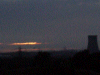 Flaming Sunset over Widnes Power Station