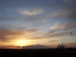Sunset over Runcorn
