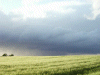 Localised Storm cloud beyond Moore