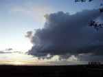Spring Sunset and Cloudscape