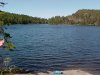 At Crane Mountain Pond, Adirondack Park